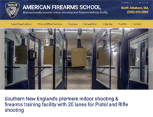 Tablet Screenshot of americanfirearmsschool.com